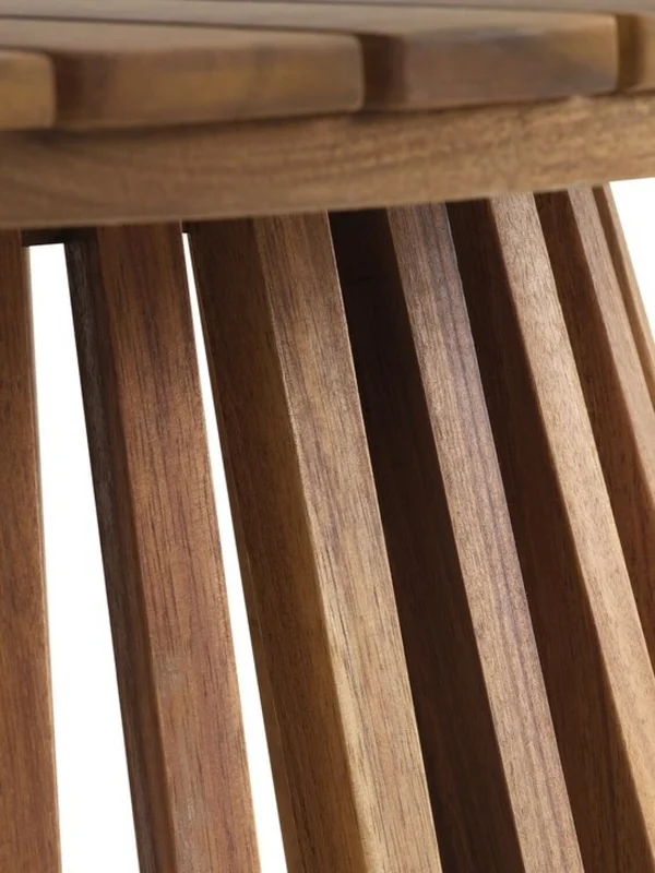 Mesa auxiliar KRAGEVIG Ø50x50 cm madera dura en Beige - Muebles para el exterior, Uruguay | JYSK, vista 3