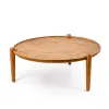 MESA DE LIVING JADE BAJA IN NATURA 82X82X32H CM - Mesas de living, Uruguay | Vinibel, vista 1 de 3