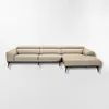 Sofá con chaise DUNA TELA BEIGE DERECHO - Sillones y sofás, Uruguay | Viasono, vista 3 de 5