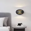 Luminaria aplique de pared interior exterior bidireccional Negro - Iluminación, Uruguay | Decotech, vista 2 de 2