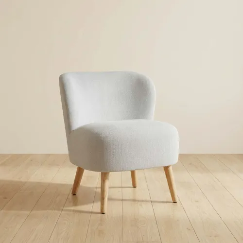 Butaca Tela Gris Mila Gris Cla en Gris - Sillones y sofás, Uruguay | Divino