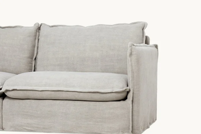 Sofá con funda Lira en Gris - Sillones y sofás, Uruguay | Pieza Clave, vista 3