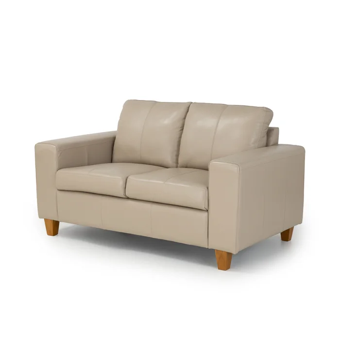Sofá Royale - Cuero Básico - 2 cuerpos - 519 (Beige) en Beige - Sillones y sofás, Uruguay | NYR