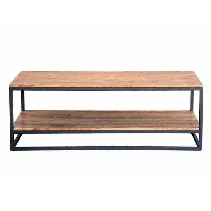 Mesa Ratona Madera-de-mango Marron Kanpur Castaño en Marrón - Mesas de living, Uruguay | Divino, vista 2