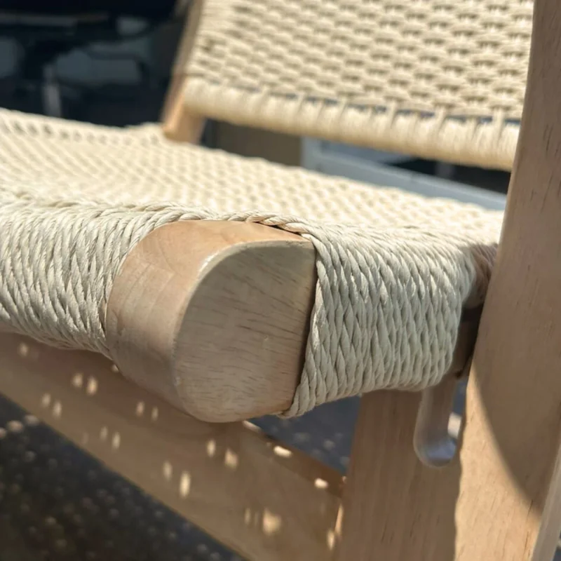 Butaca Hanoi - Madera natural de Caucho en Madera natural - Sillones y sofás, Uruguay | Berna home, vista 3