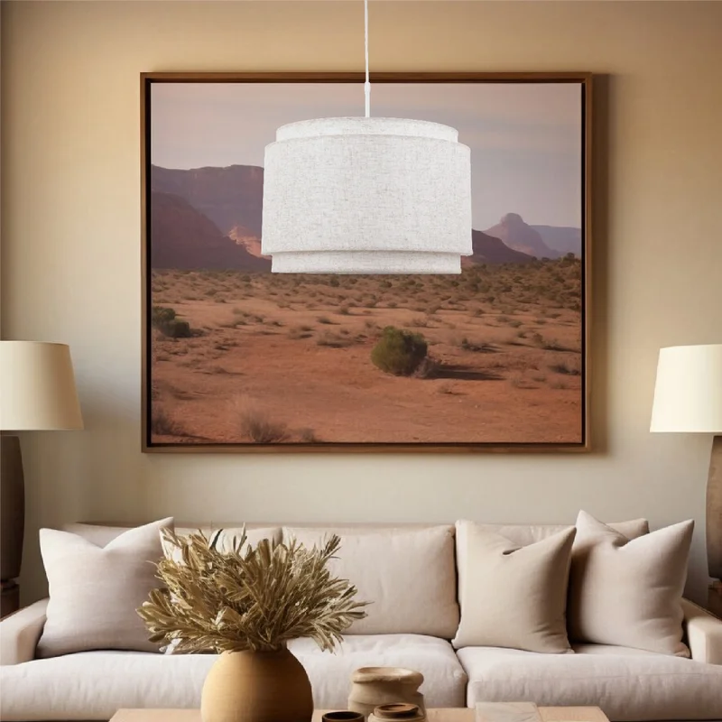 Luminaria Colgante Blitz ø 45 cm en Blanco - Lámparas colgantes, Uruguay | Serlux, vista 5