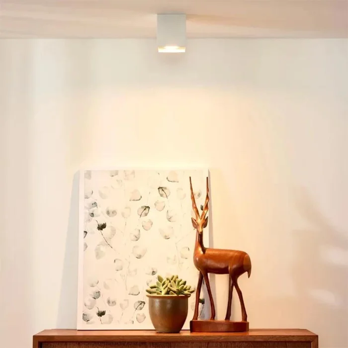 Luminaria de techo Cosmos Downlight Blanco en Negro - Lámparas colgantes, Uruguay | Serlux, vista 2