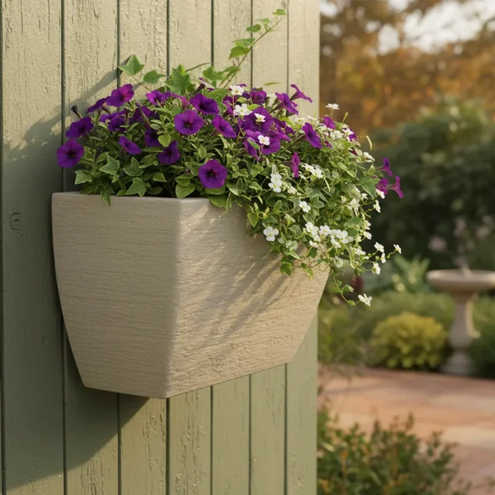 Jardinera de amurar 25cm - Macetas, Uruguay | Alta Gracia Deco, vista 3
