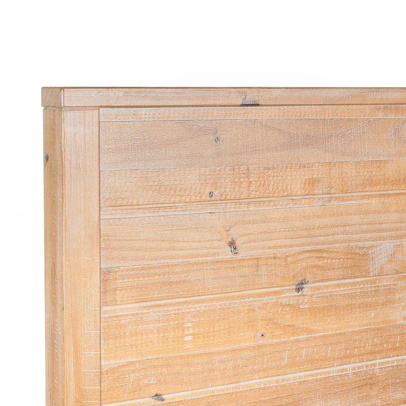 Cama 1 Plaza Madera Natural-beige Montauk en Madera natural - Dormitorio, Uruguay | Divino, vista 4