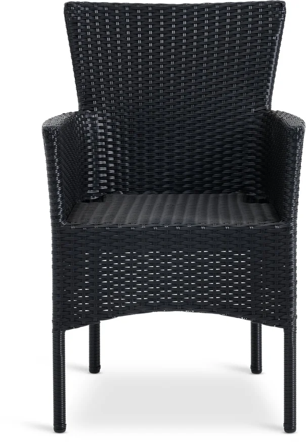 Silla apilable AIDT negro en Negro - Muebles para el exterior, Uruguay | JYSK, vista 2