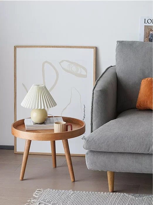 Mesa EMMA chica en Madera natural - Mesas de living, Uruguay | Simple Deco
