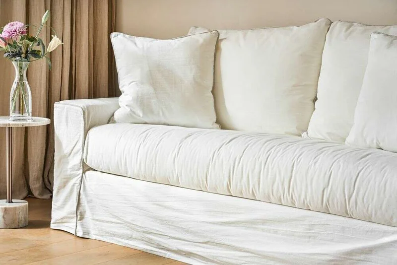 SILLON AZUR - TUSSOR Y LINO en Blanco - Sillones y sofás, Uruguay | La Iberica, vista 3
