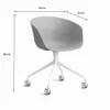 Silla de escritorio Amalia en Gris - Sillas, Uruguay | Walnut, vista 3 de 3