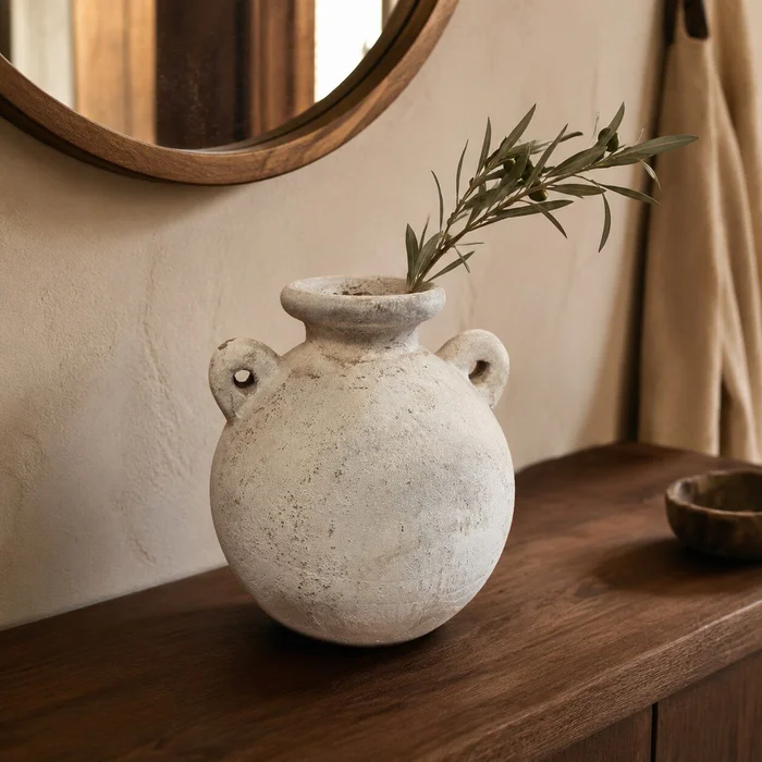 Jarrón Terralis en Blanco - Decoración, Uruguay | Camino a Casa, vista 2
