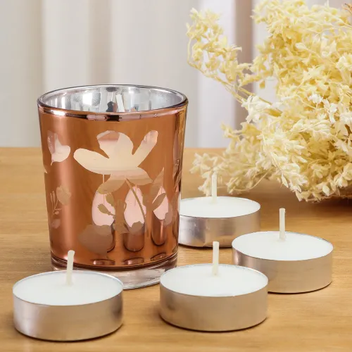 Set x4 Velas Y Vaso Jazmín - Velas y Portavelas, Uruguay | Tiendas Montevideo
