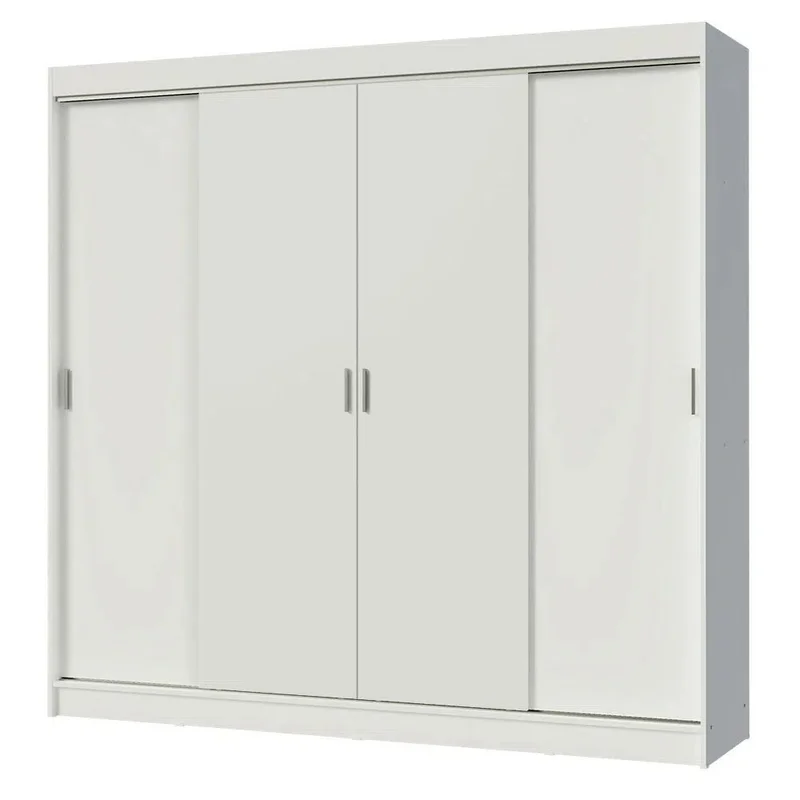 Ropero Placard Matrimonial Austin 4 Puertas Corredizas 215cm en Blanco - Roperos y placares, Uruguay | Balton, vista 3