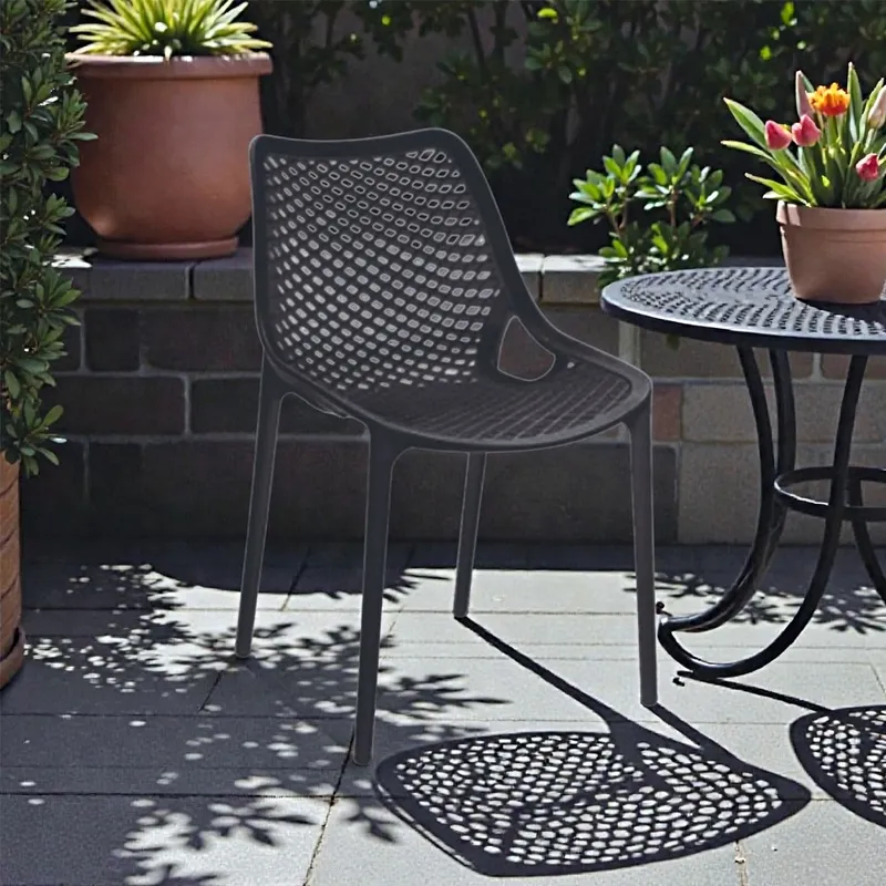 Silla Nantes interior exterior Negro - Butacas, banquetas y puffs, Uruguay | Decotech