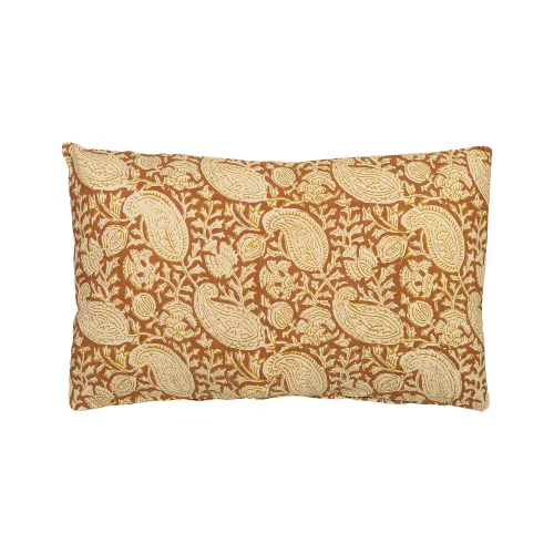 Almohadon Algodon Natural-beige Arabesc Beige en Beige - Textiles, Uruguay | Divino