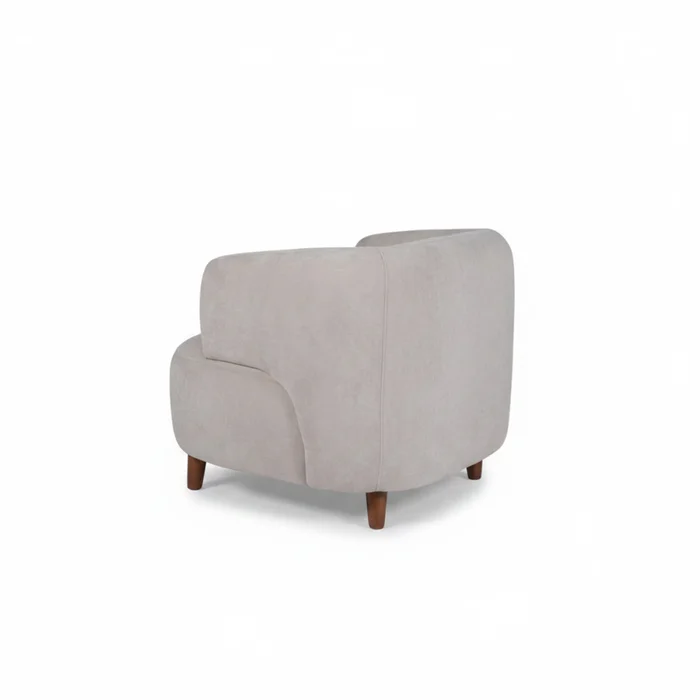 Butaca Elo - Tela Microfibra - Kruger 02-152 (Beige) en Beige - Butacas, banquetas y puffs, Uruguay | Nyr, vista 4