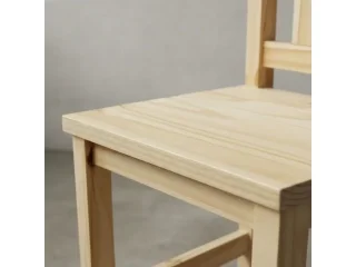 Silla de Pino en Madera natural - Mesas de comedor, Uruguay | Que Sal Muebleria, vista 2