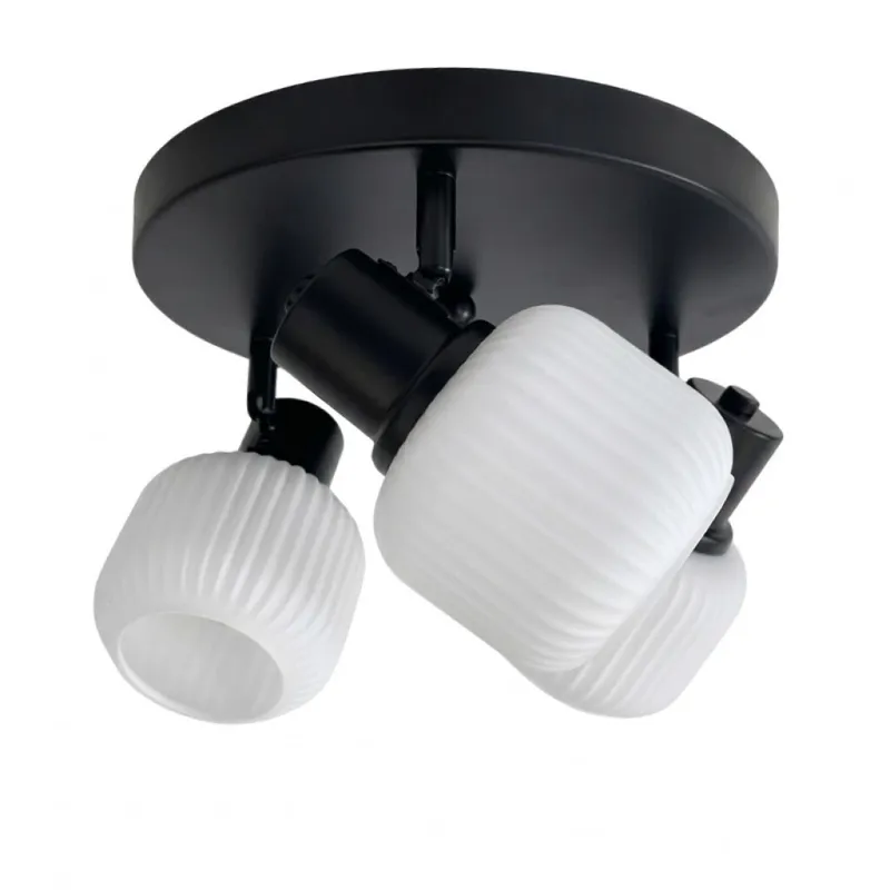Luminaria de Techo Pirce x 3 en negro combina un - Lámparas colgantes, Uruguay | Serlux