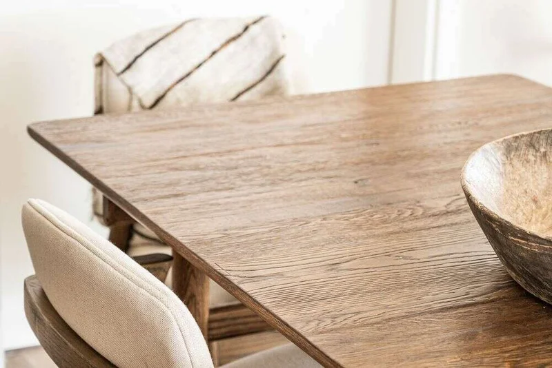 MESA COMEDOR MILANO - ROBLE - 2.45 X 0.90 MTS en Marrón - Mesas de comedor, Uruguay | La Iberica, vista 11
