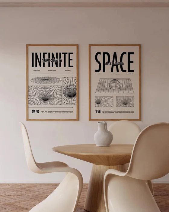 Space & Infinite en Blanco - Láminas, Uruguay | La Cuadrería, vista 2