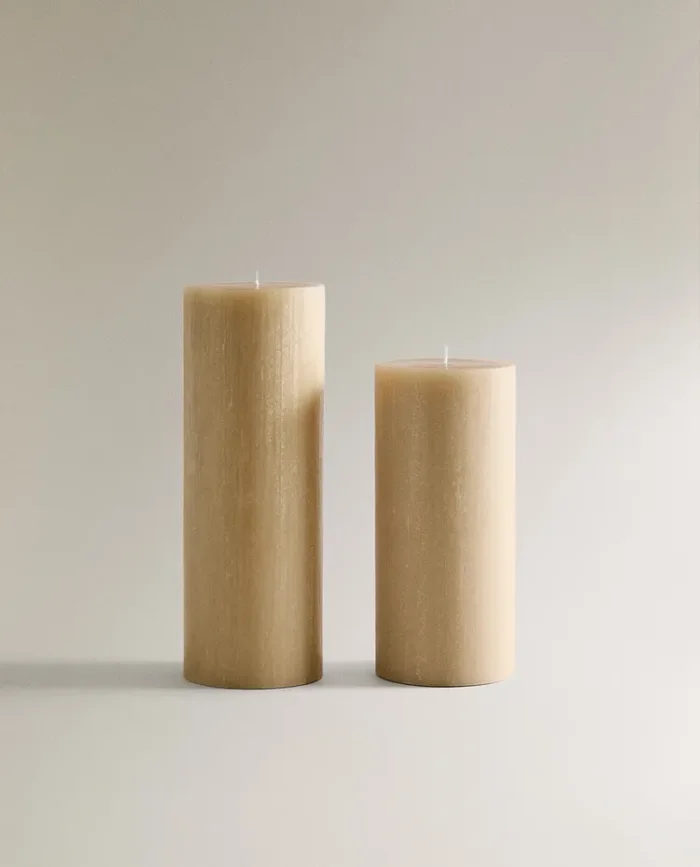 VELA DECORATIVA LARGA CILÍNDRICA - Velas y Portavelas, Uruguay | Zara Home, vista 2