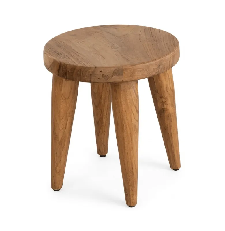 MESA LATERAL TOINY en Madera natural - Mesas de arrimo, Uruguay | Masinfinito Casa