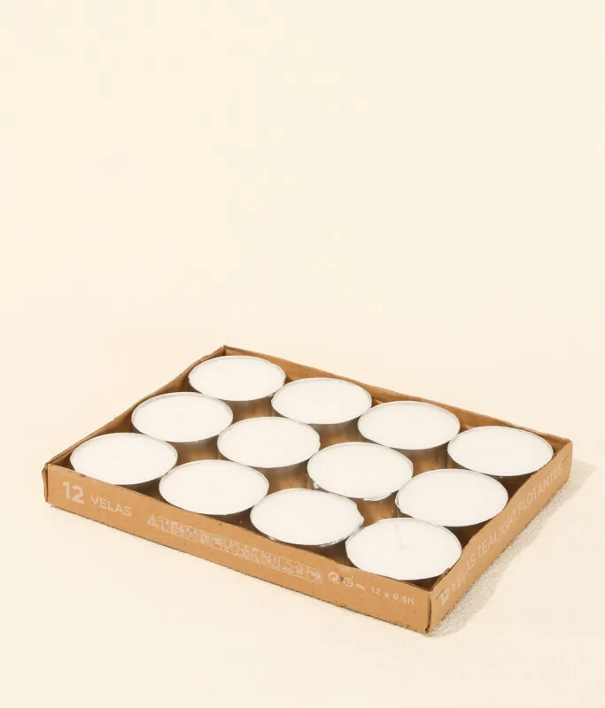 Vela Flotante 12 Un. 38g - Color Unico en Multicolor - Velas y Portavelas, Uruguay | Indian