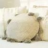 ALMOHADON 100% ALGODON REDONDO - CRUDO - 45 CMS en Off-white - Textiles, Uruguay | La Iberica, vista 4 de 4