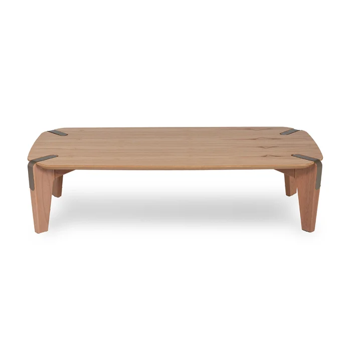 Mesa de Centro Kenzo - Madera Natural en Beige, Uruguay | NYR, vista 2