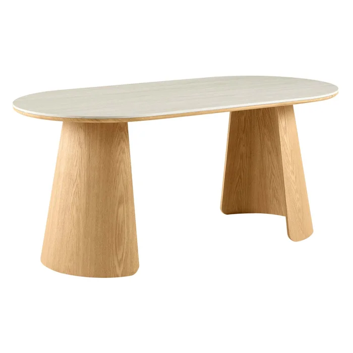 Mesa De Comedor Mdf Blanco Lavanda en Blanco - Mesas de comedor, Uruguay | Divino, vista 2