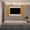 Panel para TV Agnes - Terminación Bali/Cedro en Madera natural - Muebles para TV, Uruguay | Ecowood, vista 2 de 4