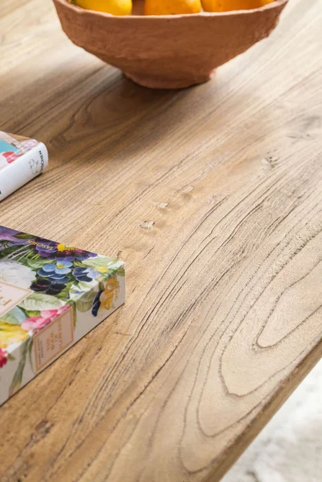 MESA COMEDOR NORDICA - OLMO NATURAL - 1.50 X 0.90 MTS en Madera natural - Mesas de comedor, Uruguay | La Iberica, vista 23
