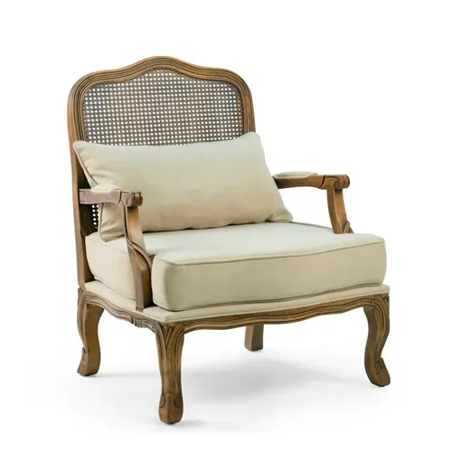 Butaca Medallón en Beige - Sillones y sofás, Uruguay | Victoriana