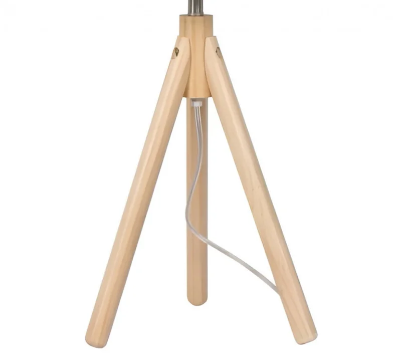 Lampara de mesa - Madera Imola small en Blanco - Lámparas de mesa, Uruguay | Rústico Hogar, vista 3