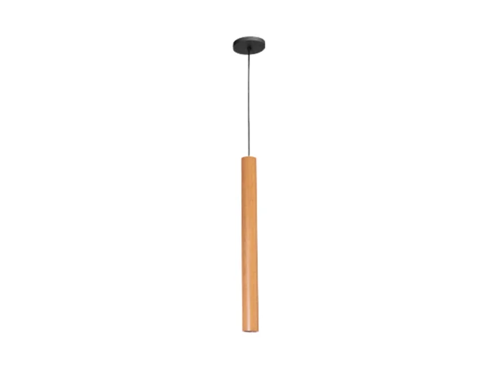 Lampara Colgante Point Castaño 55 cm en Madera natural - Lámparas colgantes, Uruguay | Berna home