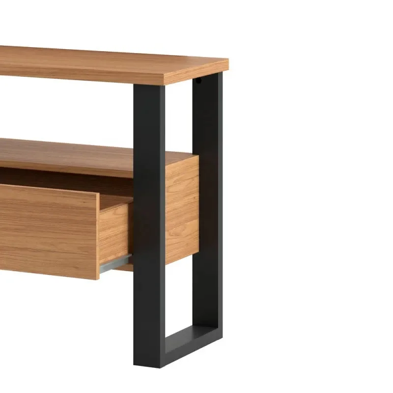 Rack para tv F41 140CM 100% MDF - Linea Factory en Madera natural - Muebles para TV, Uruguay | Balton, vista 7