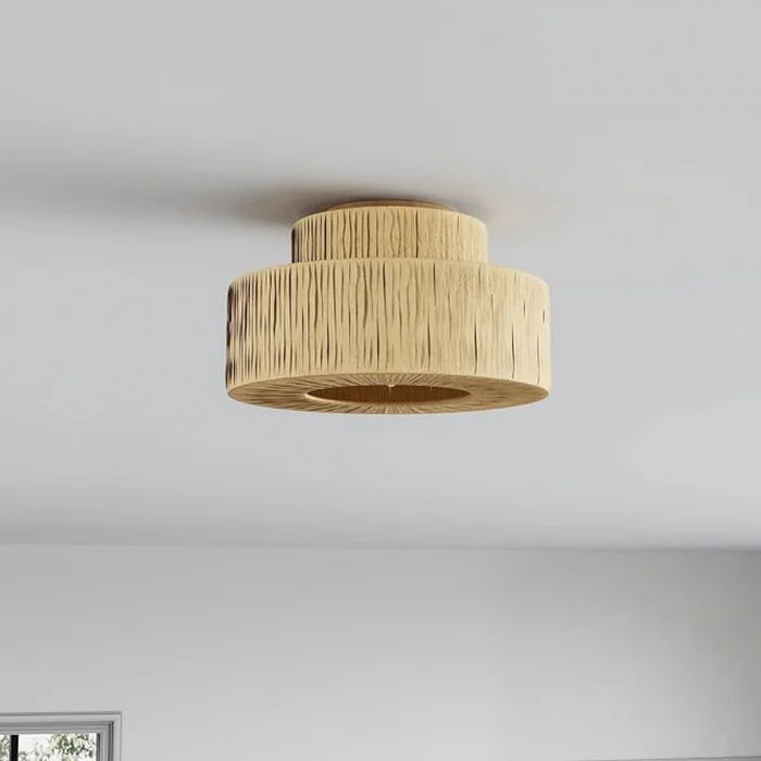 Artefacto Decorativo De Techo Bukano Wood en Marrón - Lámparas colgantes, Uruguay | Unilux, vista 2