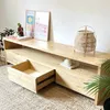 Rack bajo con 3 cajones en Madera natural - Muebles, Uruguay | Decoramuss, vista 2 de 3