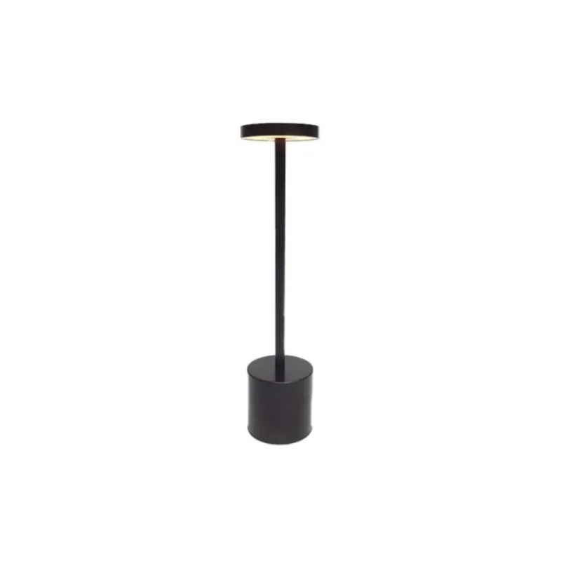 Lámpara de Mesa - Negra en Negro - Lámparas de mesa, Uruguay | Rústico Hogar