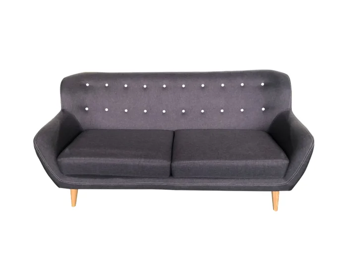 SOFA NORDICO 3 CUERPOS LV47 GRIS en Gris - Sillones y sofás, Uruguay | Alfa Ventas, vista 2