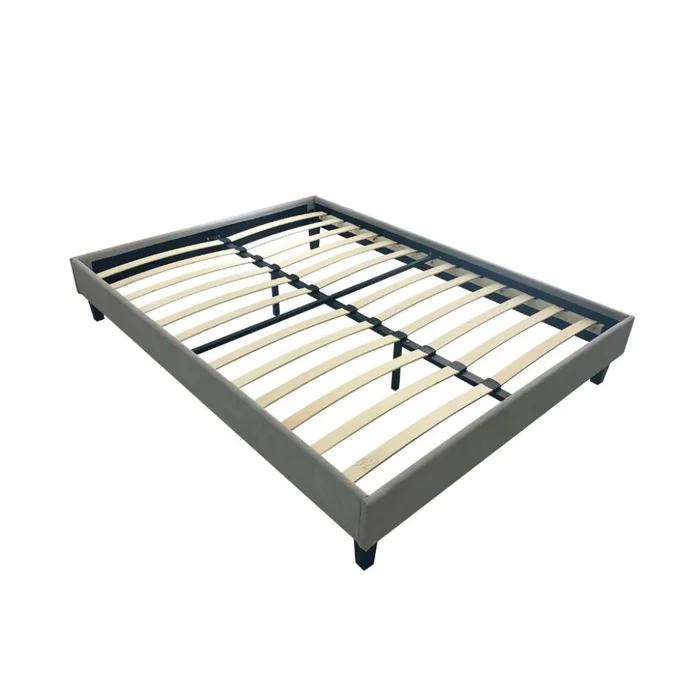 Cama box plaza y media en Gris - Dormitorio, Uruguay | La Cueva Muebles