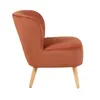 Butaca Tela Naranja Mila Terracot en Terracota - Sillones y sofás, Uruguay | Divino, vista 4 de 8