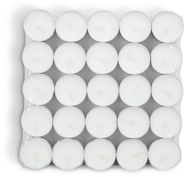 Velas pequeñas REGNER 50 unidades blanco en Blanco - Velas y Portavelas, Uruguay | JYSK