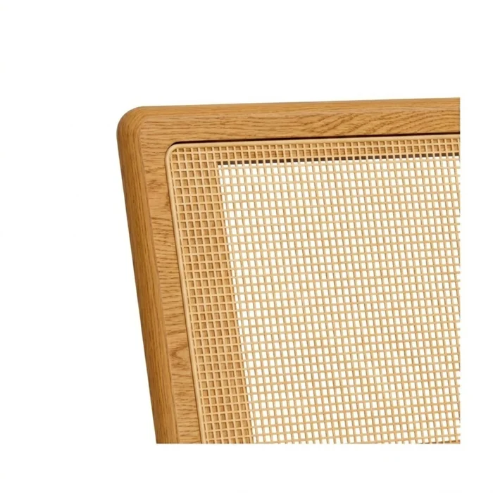 Silla de comedor Monica 100% MDF con RATAN en Madera natural - Sillas, Uruguay | Balton, vista 19