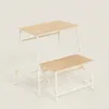 TABURETE ESCALERA MADERA DOS PELDAÑOS en Off-white - Sillas, Uruguay | Zara Home, vista 3 de 7