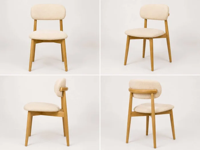Silla de comedor de madera Moderna - Rubi en Beige - Sillas, Uruguay | Nario Hogar, vista 2