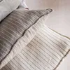 ALMOHADON LINO ALTO GRAMAJE RAYADO OFF WHITE - 55 X 55 en Off-white - Textiles, Uruguay | La Iberica, vista 3 de 11
